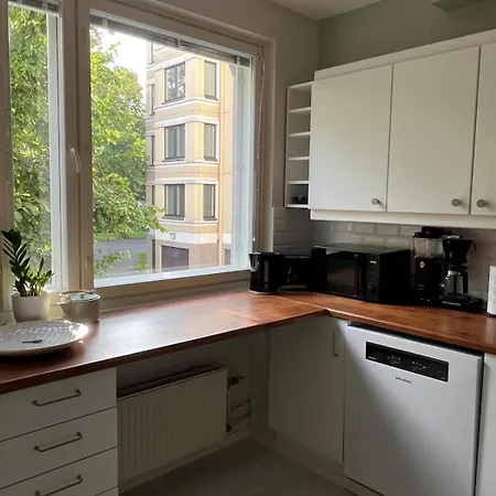 Апартаменты 2br Near Saerkaenniemi, Sauna & Free Parking